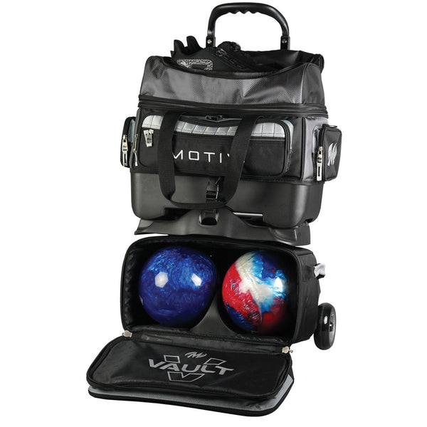 Motiv Vault Ball Roller Bowling Bag Black/Grey (Coming SOON