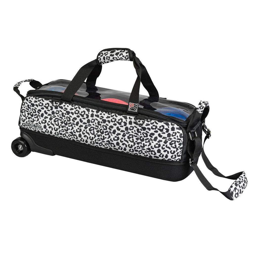 KR Strikeforce Fast Slim Triple Bowling Bag - White Leopard (Coming SOON)