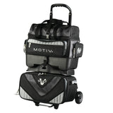 Motiv Vault 4 Ball Roller Bowling Bag - Black/Grey (Coming SOON)