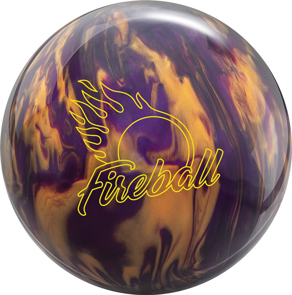 Ebonite Fireball Purple/Gold